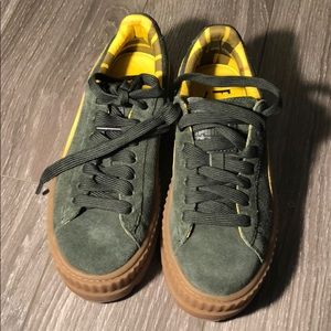 Puma Fenty suede cleated creeper women shoe